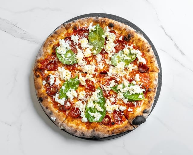 Pepperoni & Burrata.